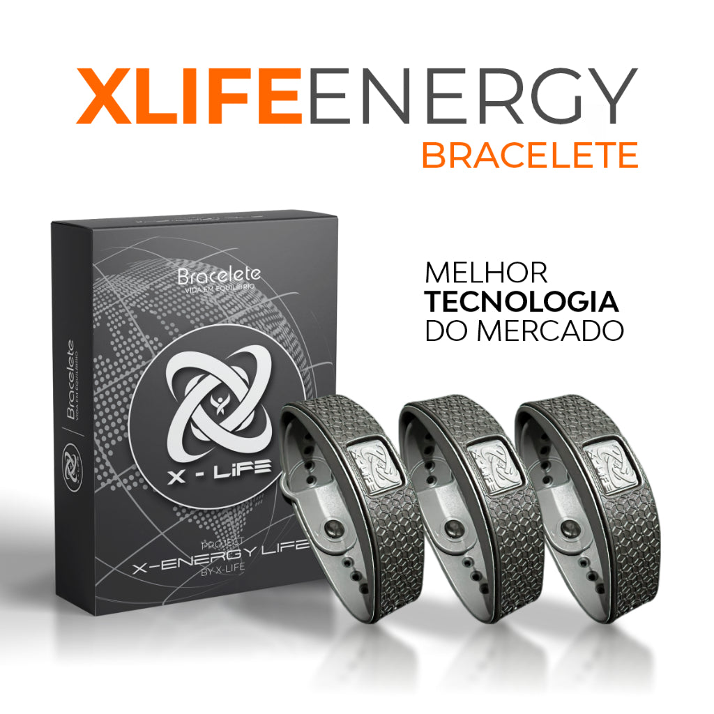 Pulseira Bracelete com Infravermelho e Tecnologia EVI Longo Neomídio XLife
