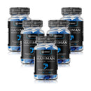 5x Suplementos Hairman Barba e Cabelos 590mg 60 Cápsulas Daily Nutrition