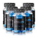 5x Suplementos Long Life For Men 500mg 60 Cápsulas Daily Nutrition