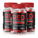 3x Suplementos Red Maca Vermelha com Boro 1500mg 120 Cápsulas Daily Nutrition