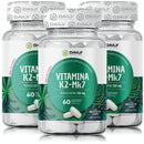 Vitamina K2-Mk7 Vegana Mastigável | Suplemento Mastigável para Vitamina D e Bem-Estar Diário