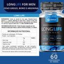 5x Long Life For Men Arginina Feno Grego Daily Nutrition