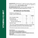 Vitamina K2-Mk7 Vegana Mastigável | Suplemento Mastigável para Vitamina D e Bem-Estar Diário