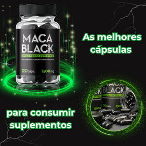 Maca Peruana Maca Black com Boro Daily Nutrition 120 cápsulas 500 mg