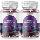 Resveratrol Suplemento de Trans-resveratrol 60 Cápsulas Daily Nutrition
