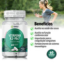 Vitamina K2-Mk7 Vegana Mastigável | Suplemento Mastigável para Vitamina D e Bem-Estar Diário
