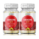2x Suplementos Coenzima Q10 Mastigável 1000mg 30 Comprimidos Daily Nutrition