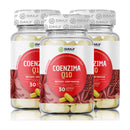 3x Suplementos Coenzima Q10 Mastigável 1000mg 30 Comprimidos Daily Nutrition