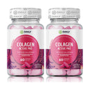 2x Suplementos Colageno c/ Ácido Hialurônico 1200mg 60 Comprimidos Daily Nutrition