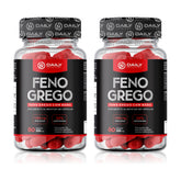 2x Suplementos Feno Grego c/ Boro 500mg 60 Cápsulas Daily Nutrition