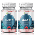 Vision-A Daily Nutrition Suplemento para Saúde Ocular com Luteína, Zeaxantina e Astaxantina