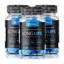 3x Suplementos Long Life For Men 500mg 60 Cápsulas Daily Nutrition