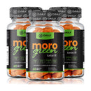 3x Suplementos Moro Green Turbo Fit 500mg 60 Cápsulas Daily Nutrition