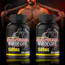 Kit 2x Maca Peruana Hardcore Premium Pura 100% Original 120 cápsulas 500 mg