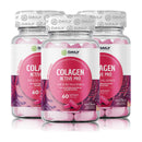 3x Suplementos Colageno c/ Ácido Hialurônico 1200mg 60 Comprimidos Daily Nutrition