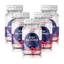 5x Suplementos Ácido Hialurônico 1000mg 60 Comprimidos Daily Nutrition