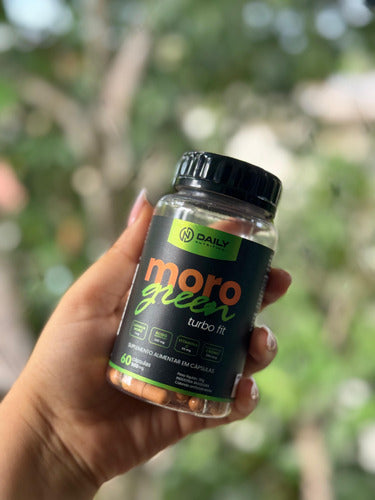 5x Moro Green Turbo Fit Com Ácido Clorogênico E Laranja Moro