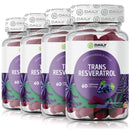 Resveratrol Suplemento de Trans-resveratrol 60 Cápsulas Daily Nutrition